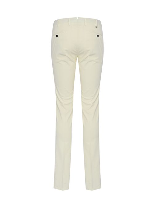 Pantalone in misto cotone Bianco lana PT TORINO | DT01Z00CL1 NK03Y015